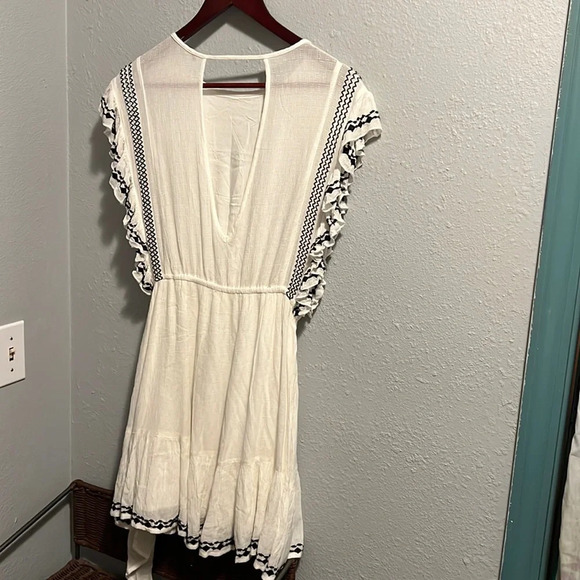 Free People Sunday Brunch embroidered dress. use M - Picture 6 of 8